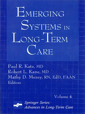 cover image of Emerging Systems in Long-Term Care